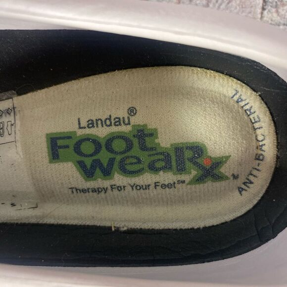 Landau White RX Therapy Arch Support Comfort Clogs Slip Ons Womens Size 6 - Picture 10 of 11